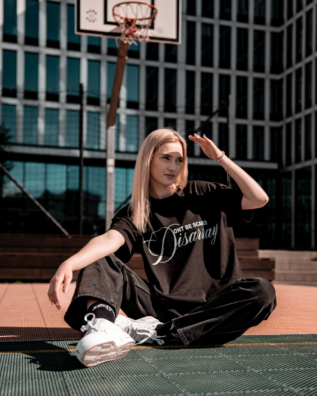 T-SHIRT DONT BE SCARED (BLACK)