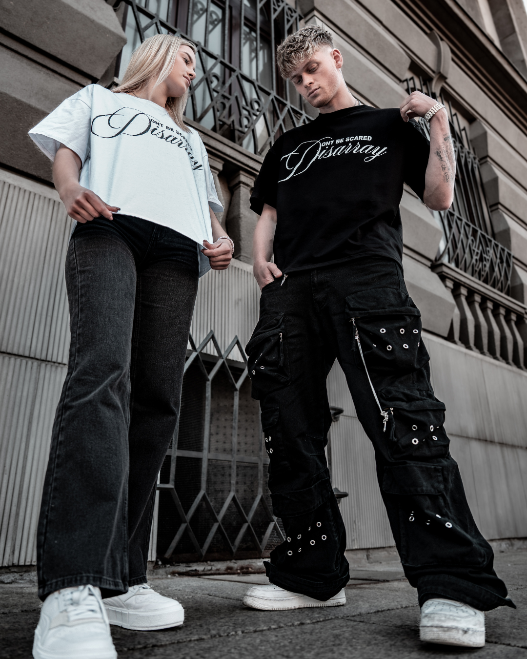 T-SHIRT DONT BE SCARED (BLACK)