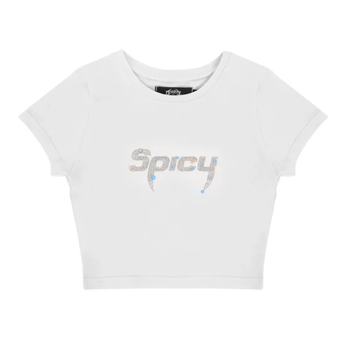 Top [WHITE-Crystal] Spicy